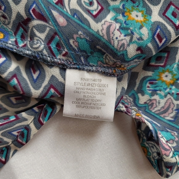 Sheer Tunic Blouse - size S - Picture 8 of 11